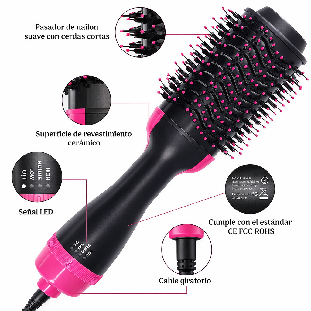 Cepillo Secador One Step 3 En 1